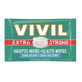 Цукерки Vivil Extra Strong з інтенсивним смаком евкаліпту та ментолу, без цукру, 25 г
