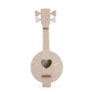 Деревянная игрушка Банджо, розовый, Label Label