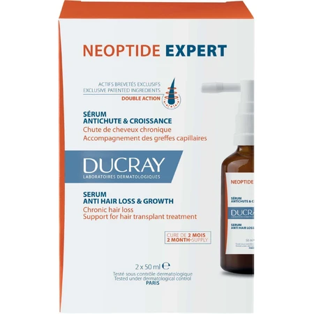 Ducray Neoptide Expert Сыворотка против выпадения волос & rst 2 x 50 мл: цены и характеристики