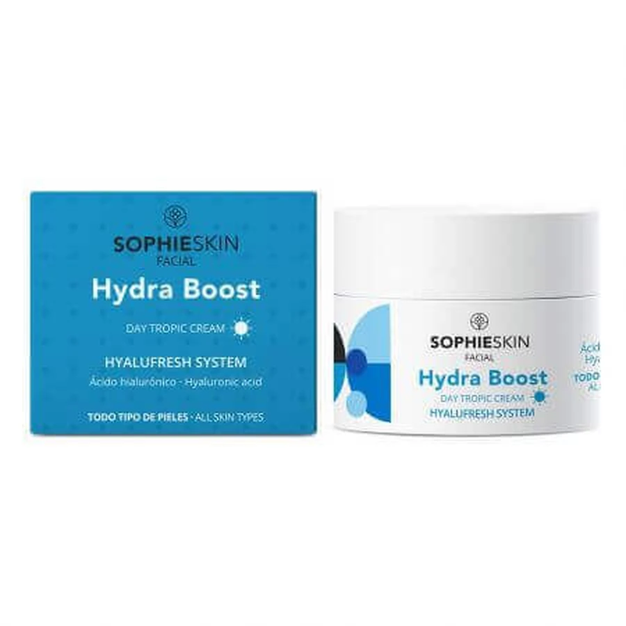 Крем для обличчя Sophieskin Hydra Boost з гіалуроновою кислотою, дений, 50 мл: ціни та характеристики