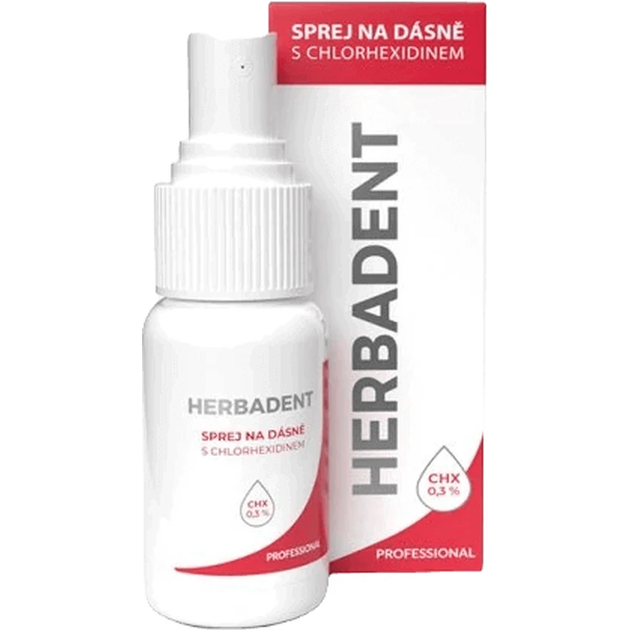 Herbadent Professional Спрей для слез с хлоргексидином 25 мл: цены и характеристики