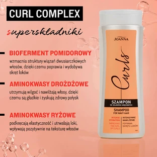 Joanna Curls Flexibilitty, шампунь для кучерів, 300 мл