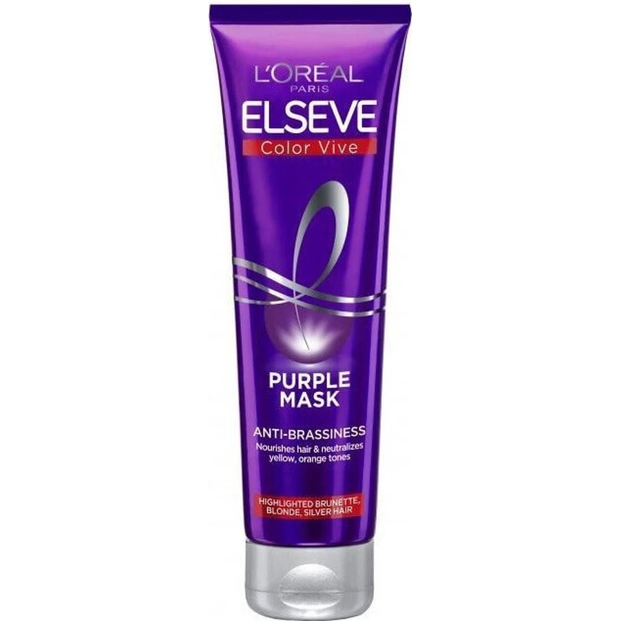 L'Oréal Paris Elseve Color Vive Purple Mask 1×150 мл, маска для волосся: ціни та характеристики