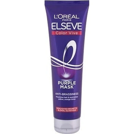 L'Oréal Paris Elseve Color Vive Purple Mask 1×150 мл, маска для волосся: ціни та характеристики