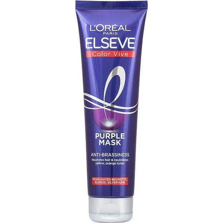 L'Oréal Paris Elseve Color Vive Purple Mask 1×150 мл, маска для волосся: ціни та характеристики