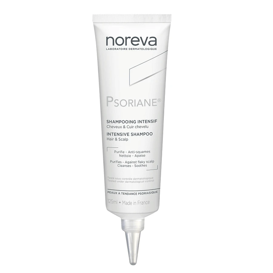 Шампунь для волос Noreva Psoriane Intensive Soothing Psoriasis Soothing Intensive Anti-Scab Shampoo, 125 г: цены и характеристики