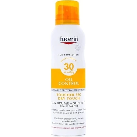 Eucerin SUN OIL CONTROL SPF 30 спрей 1×200 мл, для чувствительной кожи: цены и характеристики