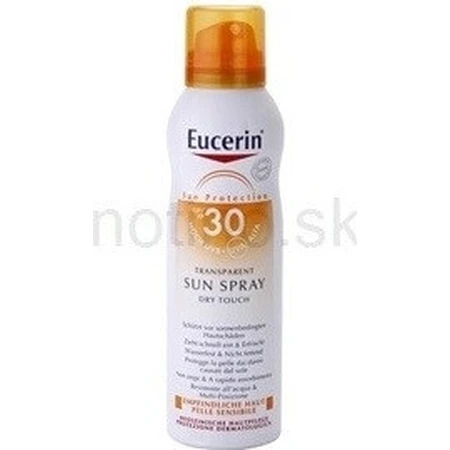 Eucerin SUN OIL CONTROL SPF 30 спрей 1×200 мл, для чувствительной кожи: цены и характеристики