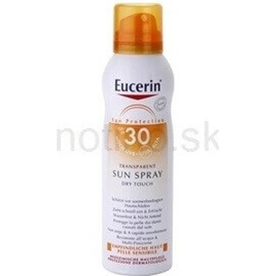 Eucerin SUN OIL CONTROL SPF 30 спрей 1×200 мл, для чувствительной кожи: цены и характеристики