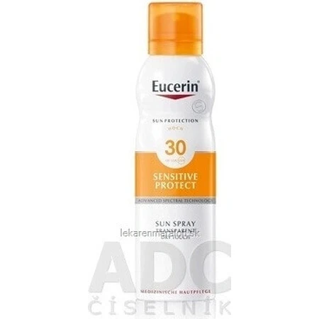 Eucerin SUN OIL CONTROL SPF 30 спрей 1×200 мл, для чувствительной кожи: цены и характеристики