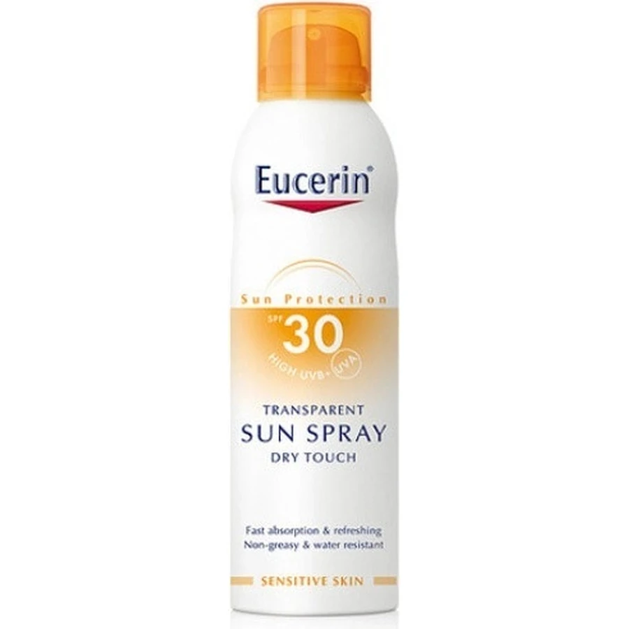 Eucerin SUN OIL CONTROL SPF 30 спрей 1×200 мл, для чувствительной кожи: цены и характеристики