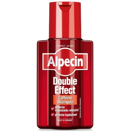 Alpecin Double Effect, шампунь с кофеином против выпадения воска и против высыпаний, 200 мл: цены и характеристики