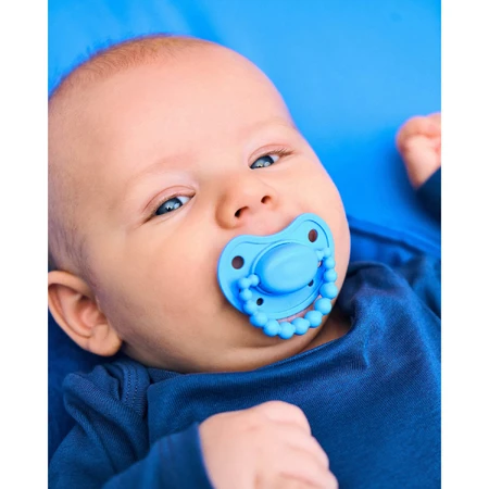 Luu Kids, соска-пустушка, позиціонуюча, силіконова, грецьке небо, 3-6 місяців, 1 шт.: ціни та характеристики