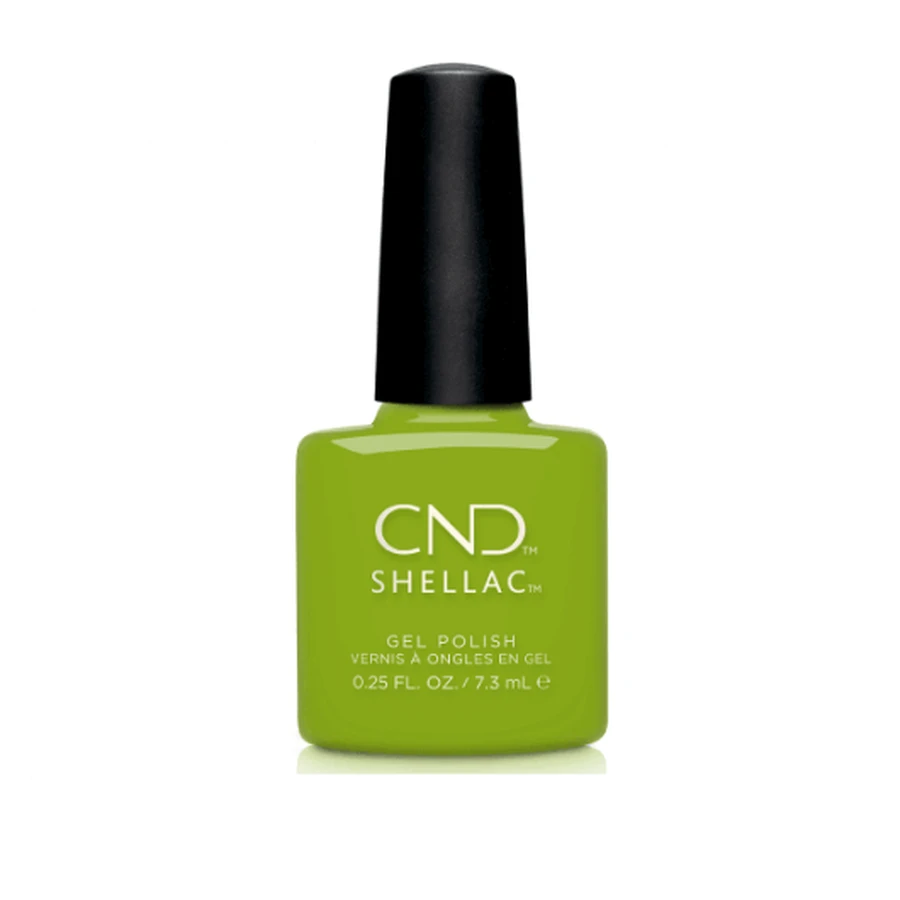 Напівстійкий лак для нігтів CND Shellac Grip Green 7.3 мл: ціни та характеристики