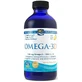 Омега-3 + D3, 1560 мг Лимон Лимон (237 мл) Nordic Naturals