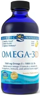 Омега-3 + D3, 1560 мг Лимон Лимон (237 мл) Nordic Naturals