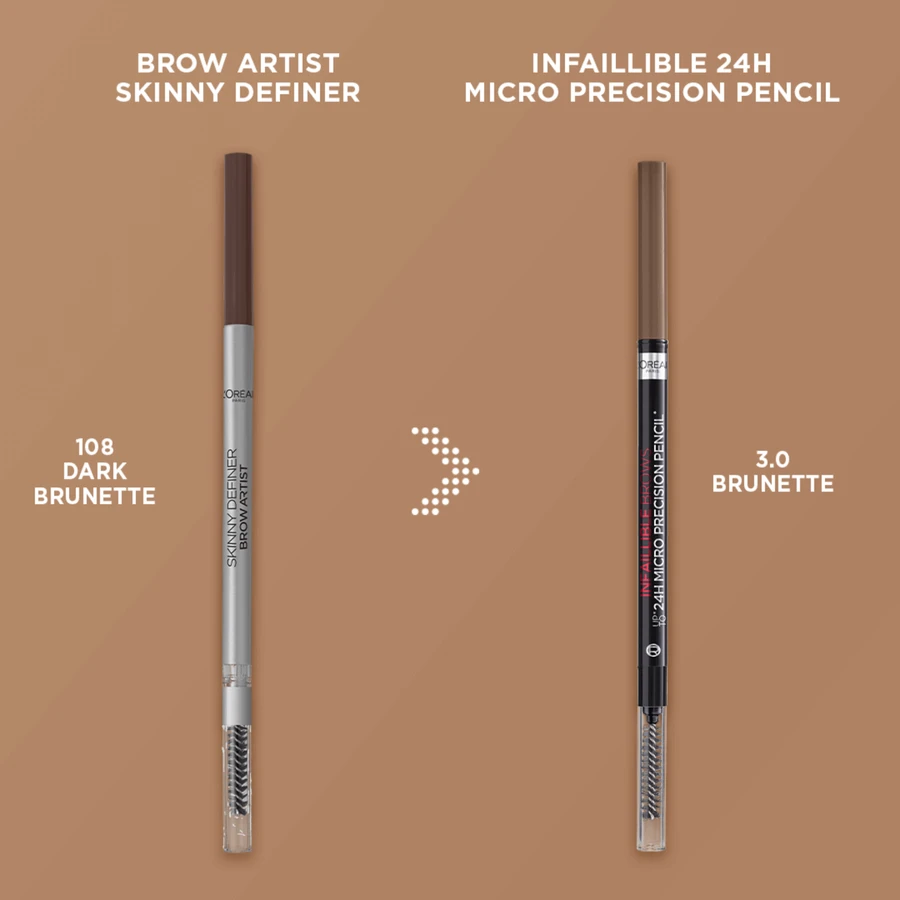 L'Oréal Paris Infaillible Brows 24H Micro Precision Pencil 3.0 Brunette Олівець для брів, 1 г: ціни та характеристики