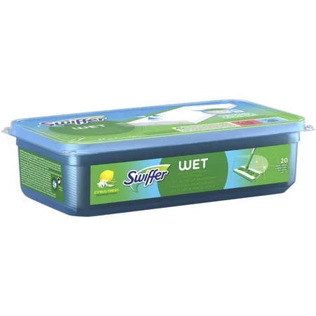 Сменные влажные салфетки Swiffer с ароматом цитрусовой свежести 20 шт.: цены и характеристики