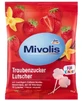 Шипучие леденцы на палочке Mivolis на декстрозе, со вкусом клубники и ванили, 75 г