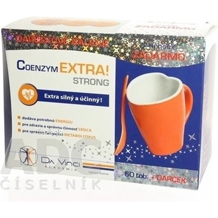 DA VINCI COENZYM Extra Strong 60 мг 1×60 капс.: ціни та характеристики