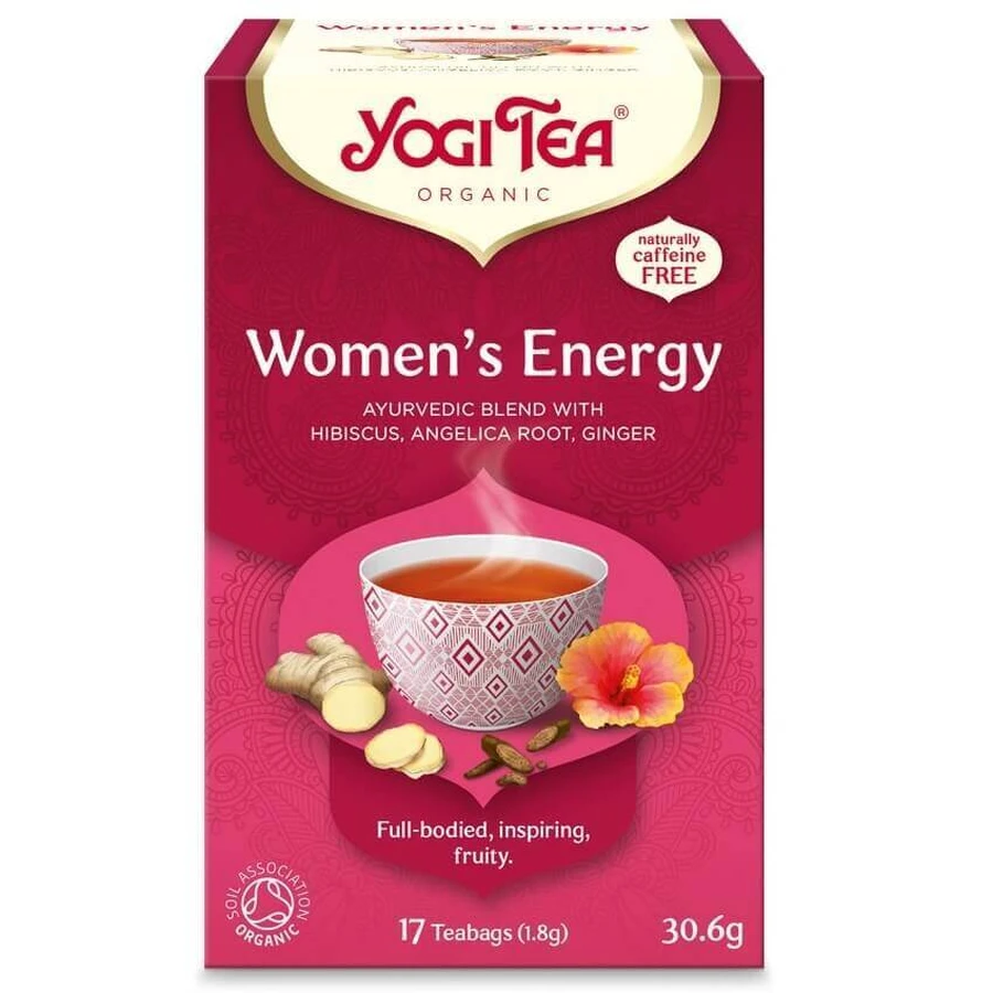 Фиточай Yogi Tea Women's Energy, фильтр-пакетик 1.8 г, 17 шт.: цены и характеристики