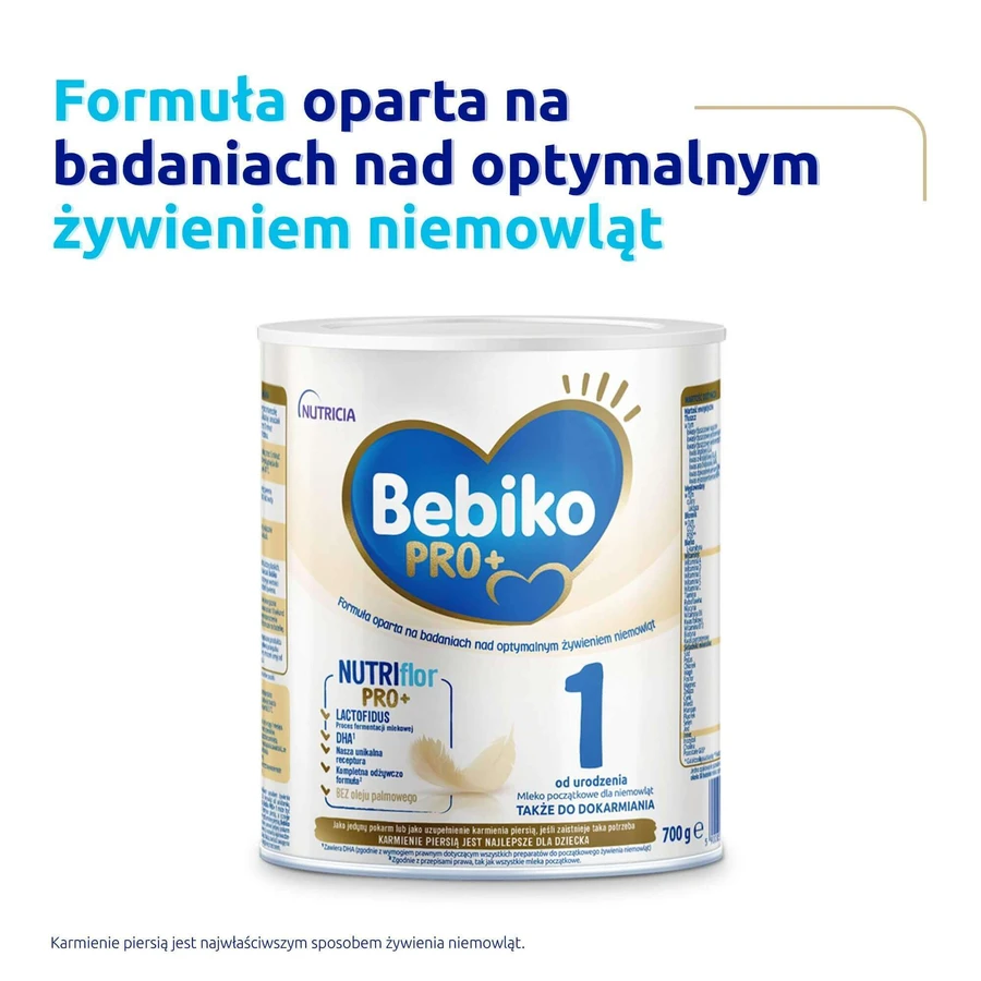 Сухая молочная смесь Bebiko Pro+ 1 Nutrriflor Pro+, с рождения, 700 г: цены и характеристики