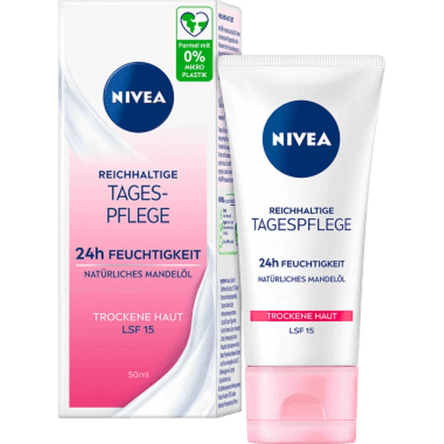 Nivea Живильний крем для сухої шкіри з SPF15, 50 мл: ціни та характеристики