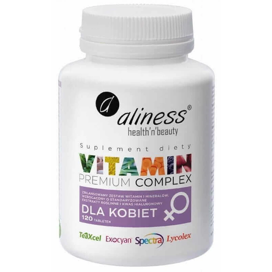 Premium Vitamin Complex for Women 120 vege tabl, Aliness: цены и характеристики