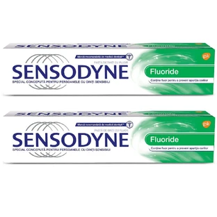Sensodyne Фторид Sensodyne 100 мл + 100 мл, Гск