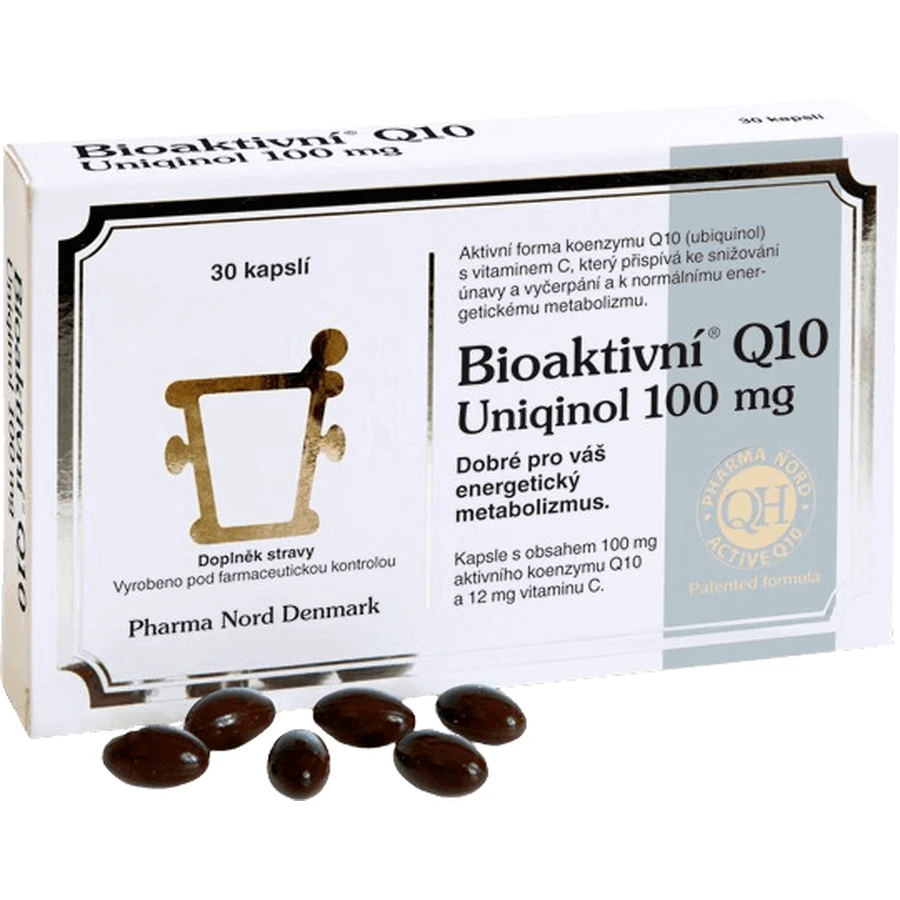 Биоактивный Q10 Uniqinol 100 мг 30 капсул: цены и характеристики