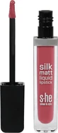 She color&amp;style Ruj liquid жидкий шелк матовый 338/005, 5,2 г