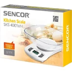 Кухонные весы Sencor SKS 4001WH: цены и характеристики