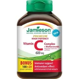 Jamieson Вітамін С PREMIUM з біофлавоноїдами 600 мг 1×120 табл.
