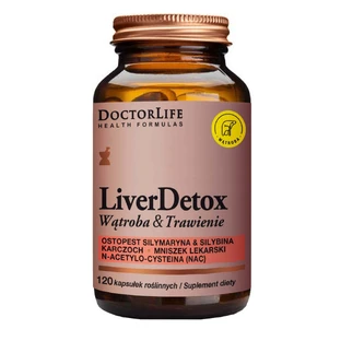Doctor Life Liver Detox защита печени, 120 капсул