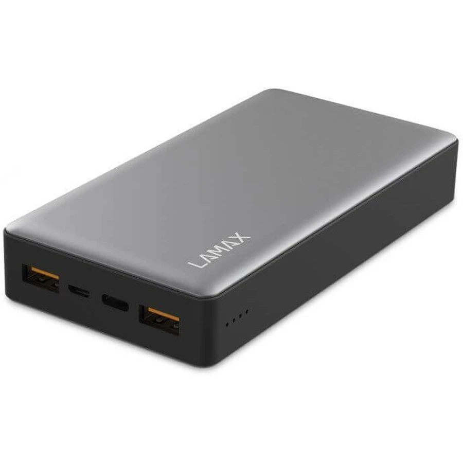 LAMAX Powerbank 20000 мАг швидка зарядка: ціни та характеристики