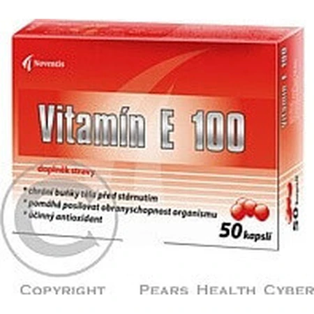Noventis Vitamin E 100 2×25 cps, витамин е 100: цены и характеристики