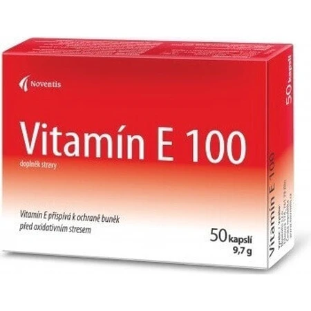 Noventis Vitamin E 100 2×25 cps, витамин е 100: цены и характеристики