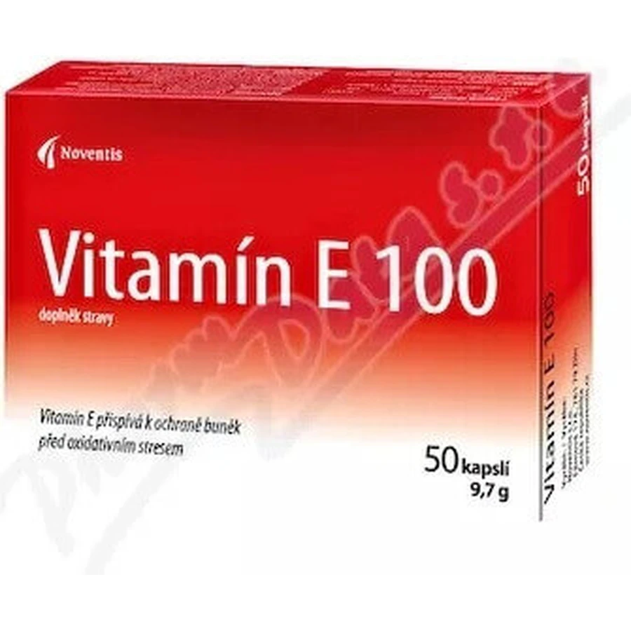Noventis Vitamin E 100 2×25 cps, витамин е 100: цены и характеристики