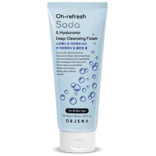 Oh-Refresh Soda & Hyaluronic Acid Gentle Deep Cleansing Foam Oh-Refresh Soda & Hyaluronic, 180 мл, Orjena