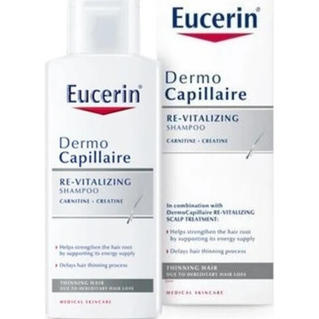 Eucerin DermoCapillaire против выпадения волос 1×250 мл, ампула (ревитализирующая): цены и характеристики
