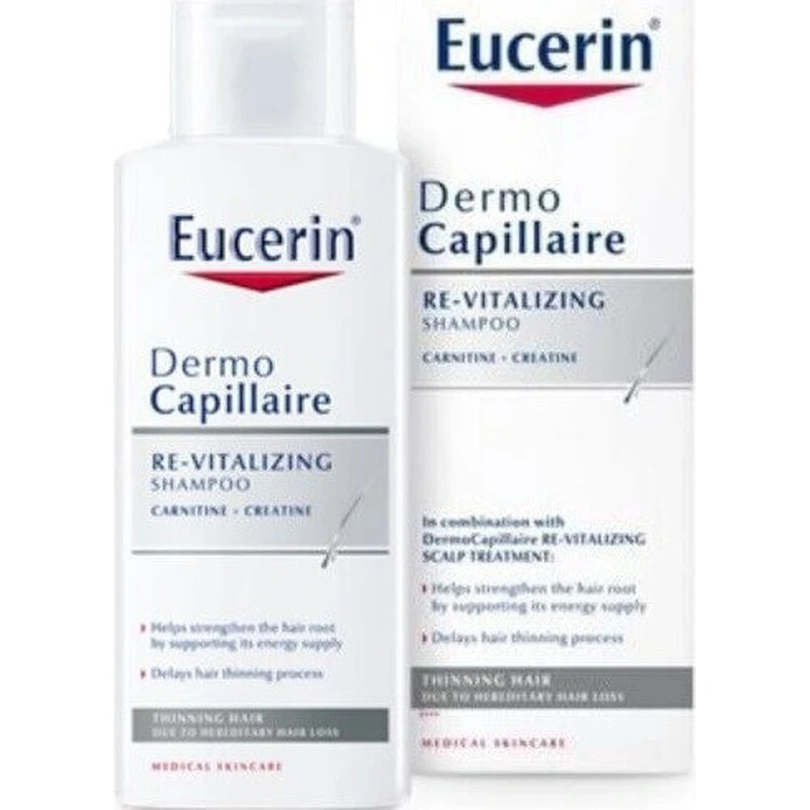 Eucerin DermoCapillaire против выпадения волос 1×250 мл, ампула (ревитализирующая): цены и характеристики