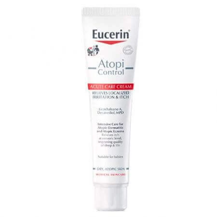 Eucerin AtopiControl Крем від гострого запалення, 40 мл: ціни та характеристики