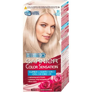 Garnier Colour Sensation Permanent Colour S1 Platinum Платиновый блондин, 1 шт.