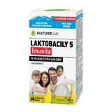 Лактобактерии 5 Иммунитет с витамином С Naturevia Laktobacily 5 Imunitate cu vitamina C, 60 капсул