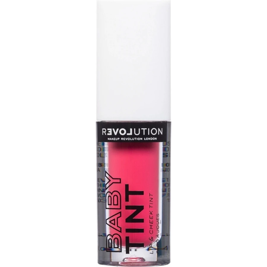 Revolution Relove, Тінт для губ та щік Baby Tint Fuchsia, 1×1,40 мл, рум'яна: ціни та характеристики