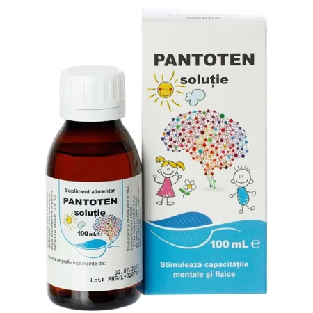 Пантотен (Pantoten) VitaPharm розчин з фруктозою, 100 мл: ціни та характеристики