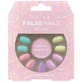 Набор из 24 накладных ногтей, Technic, накладные ногти, Squareletto, Pretty Pastels, клей прилагается