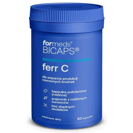 Bicaps FERR C 60 капсул - Форми: ціни та характеристики