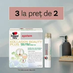 Система Kollagen Beauty Plus Doppelherz для волосся та шкіри з біотином та гіалуроновою кислотою, 30 доз: ціни та характеристики