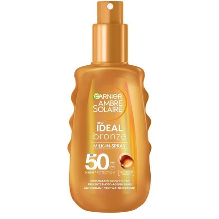 Garnier Ambre Solaire Ideal bronze spray body lotion SPF 50, 150 мл: цены и характеристики